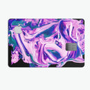 Liquid Abstract Paint V37 - Premium Protective Decal Skin-Kit for the Apple Credit Card