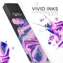 Liquid Abstract Paint V37 - Premium Decal Protective Skin-Wrap Sticker compatible with the Juul Labs vaping device