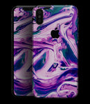 Liquid Abstract Paint V37 - iPhone XS MAX, XS/X, 8/8+, 7/7+, 5/5S/SE Skin-Kit (All iPhones Available)