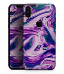 Liquid Abstract Paint V37 - iPhone XS MAX, XS/X, 8/8+, 7/7+, 5/5S/SE Skin-Kit (All iPhones Available)