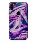 Liquid Abstract Paint V37 - iPhone XS MAX, XS/X, 8/8+, 7/7+, 5/5S/SE Skin-Kit (All iPhones Available)