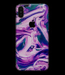 Liquid Abstract Paint V37 - iPhone XS MAX, XS/X, 8/8+, 7/7+, 5/5S/SE Skin-Kit (All iPhones Available)
