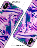 Liquid Abstract Paint V37 - iPhone X Clipit Case