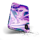 Liquid Abstract Paint V37 - iPhone X Swappable Hybrid Case