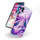 Liquid Abstract Paint V37 - iPhone X Swappable Hybrid Case