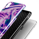 Liquid Abstract Paint V37 - iPhone X Swappable Hybrid Case