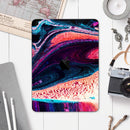 Liquid Abstract Paint V38 - Full Body Skin Decal for the Apple iPad Pro 12.9", 11", 10.5", 9.7", Air or Mini (All Models Available)
