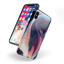 Liquid Abstract Paint V38 - iPhone X Swappable Hybrid Case