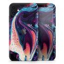 Liquid Abstract Paint V38 - Protective Skin Wrap & Decal – Compatible with iPhone SE to iPhone 17 Pro Max (All Models)