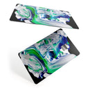 Liquid Abstract Paint V39 - Premium Protective Decal Skin-Kit for the Apple Credit Card