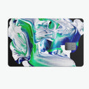Liquid Abstract Paint V39 - Premium Protective Decal Skin-Kit for the Apple Credit Card