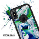 Liquid Abstract Paint V39 - Skin Kit for the iPhone OtterBox Cases