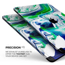 Liquid Abstract Paint V39 - Full Body Skin Decal for the Apple iPad Pro 12.9", 11", 10.5", 9.7", Air or Mini (All Models Available)