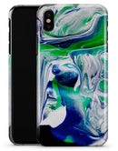 Liquid Abstract Paint V39 - iPhone X Clipit Case