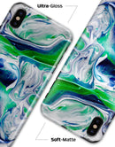 Liquid Abstract Paint V39 - iPhone X Clipit Case