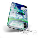 Liquid Abstract Paint V39 - iPhone X Swappable Hybrid Case