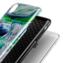 Liquid Abstract Paint V39 - iPhone X Swappable Hybrid Case
