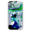 Liquid Abstract Paint V39 - Protective Skin Wrap & Decal – Compatible with iPhone SE to iPhone 17 Pro Max (All Models)