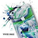 Liquid Abstract Paint V39 - Skin-Kit for the Apple iPhone XR, XS MAX, XS/X, 8/8+, 7/7+, 5/5S/SE (All iPhones Available)