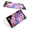 Liquid Abstract Paint V3 - Premium Protective Decal Skin-Kit for the Apple Credit Card