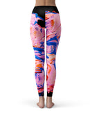 Liquid Abstract Paint V3 - All Over Print Womens Leggings / Yoga or Workout Pants