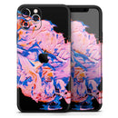Liquid Abstract Paint V3  - Protective Skin Wrap & Decal – Compatible with iPhone SE to iPhone 17 Pro Max (All Models)