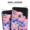 Liquid Abstract Paint V3 - Skin-Kit for the Apple iPhone XR, XS MAX, XS/X, 8/8+, 7/7+, 5/5S/SE (All iPhones Available)