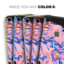 Liquid Abstract Paint V3 - Skin-Kit for the Apple iPhone XR, XS MAX, XS/X, 8/8+, 7/7+, 5/5S/SE (All iPhones Available)