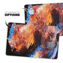 Liquid Abstract Paint V40 - Premium Protective Decal Skin-Kit for the Apple Credit Card