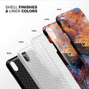 Liquid Abstract Paint V40 - iPhone X Swappable Hybrid Case