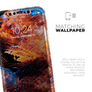 Liquid Abstract Paint V40 - Protective Skin Wrap & Decal – Compatible with iPhone SE to iPhone 17 Pro Max (All Models)