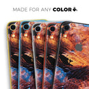 Liquid Abstract Paint V40 - Skin-Kit for the Apple iPhone XR, XS MAX, XS/X, 8/8+, 7/7+, 5/5S/SE (All iPhones Available)