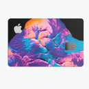 Liquid Abstract Paint V41 - Premium Protective Decal Skin-Kit for the Apple Credit Card