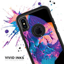 Liquid Abstract Paint V41 - Skin Kit for the iPhone OtterBox Cases