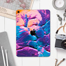 Liquid Abstract Paint V41 - Full Body Skin Decal for the Apple iPad Pro 12.9", 11", 10.5", 9.7", Air or Mini (All Models Available)