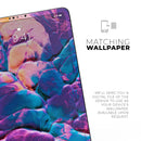 Liquid Abstract Paint V41 - Full Body Skin Decal for the Apple iPad Pro 12.9", 11", 10.5", 9.7", Air or Mini (All Models Available)