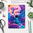 Liquid Abstract Paint V41 - Full Body Skin Decal for the Apple iPad Pro 12.9", 11", 10.5", 9.7", Air or Mini (All Models Available)