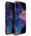 Liquid Abstract Paint V41 - iPhone XS MAX, XS/X, 8/8+, 7/7+, 5/5S/SE Skin-Kit (All iPhones Available)