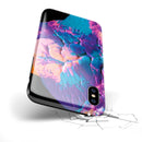 Liquid Abstract Paint V41 - iPhone X Swappable Hybrid Case