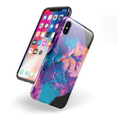 Liquid Abstract Paint V41 - iPhone X Swappable Hybrid Case