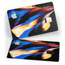 Liquid Abstract Paint V42 - Premium Protective Decal Skin-Kit for the Apple Credit Card