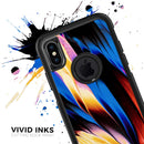 Liquid Abstract Paint V42 - Skin Kit for the iPhone OtterBox Cases