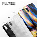 Liquid Abstract Paint V42 - iPhone X Swappable Hybrid Case