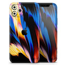 Liquid Abstract Paint V42 - Protective Skin Wrap & Decal – Compatible with iPhone SE to iPhone 17 Pro Max (All Models)