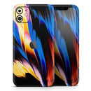 Liquid Abstract Paint V42 - Protective Skin Wrap & Decal – Compatible with iPhone SE to iPhone 17 Pro Max (All Models)