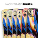 Liquid Abstract Paint V42 - Protective Skin Wrap & Decal – Compatible with iPhone SE to iPhone 17 Pro Max (All Models)