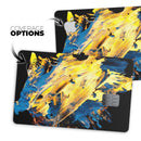 Liquid Abstract Paint V43 - Premium Protective Decal Skin-Kit for the Apple Credit Card