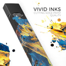 Liquid Abstract Paint V43 - Premium Decal Protective Skin-Wrap Sticker compatible with the Juul Labs vaping device