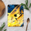 Liquid Abstract Paint V43 - Full Body Skin Decal for the Apple iPad Pro 12.9", 11", 10.5", 9.7", Air or Mini (All Models Available)