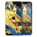 Liquid Abstract Paint V43 - Protective Skin Wrap & Decal – Compatible with iPhone SE to iPhone 17 Pro Max (All Models)